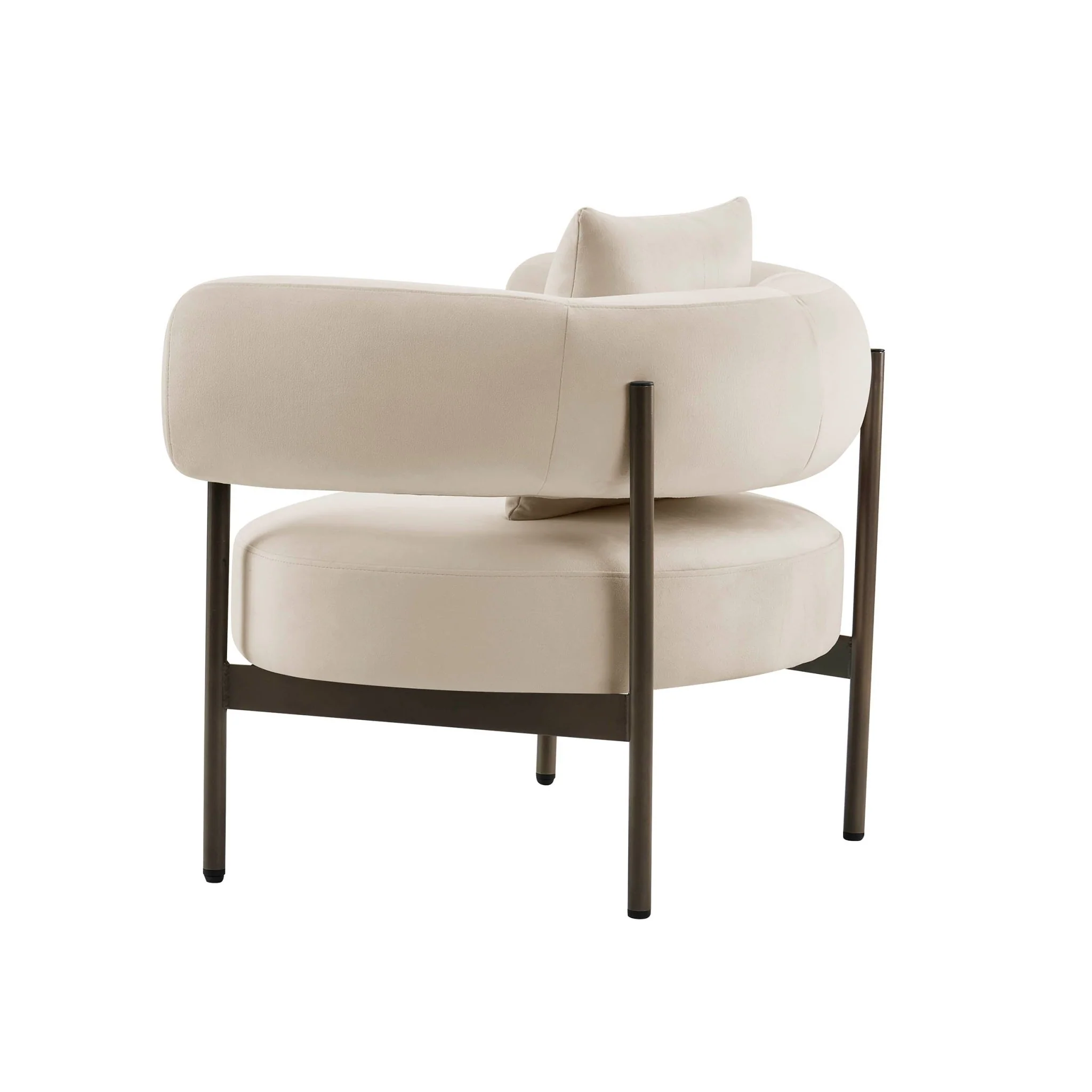 Sabrina Accent Chair - Ecru - Image 5