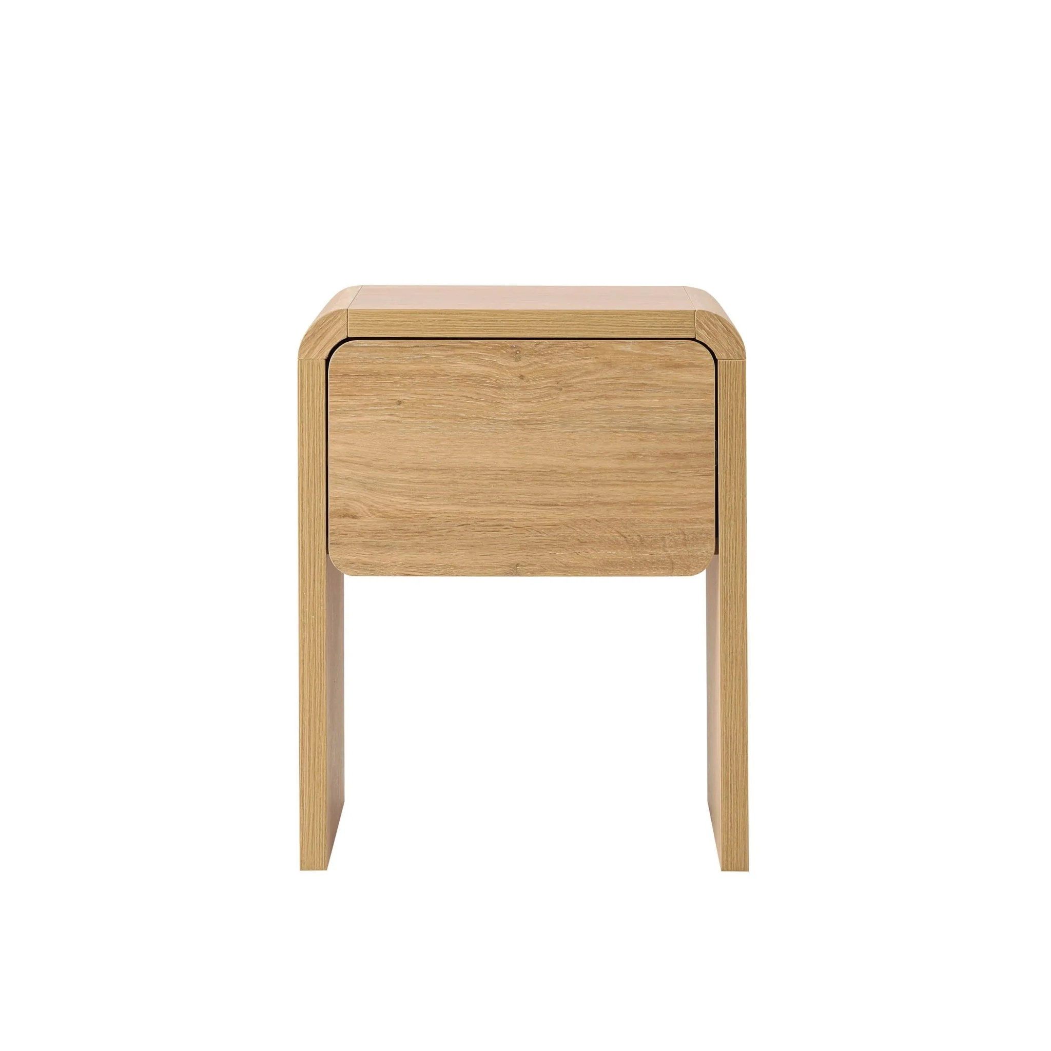 Samira Side Table - Light Wood - Image 3