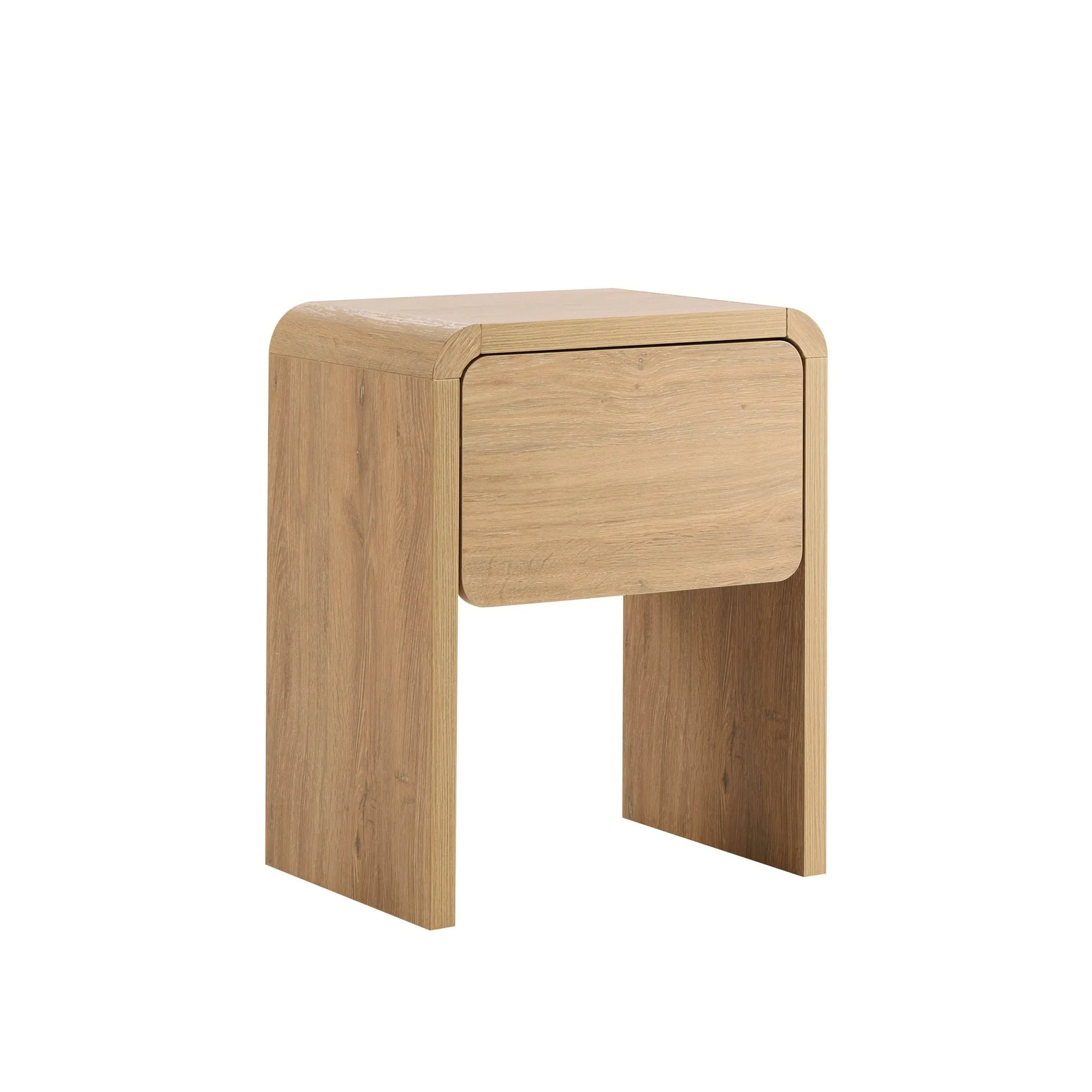 Samira Side Table - Light Wood - Image 4