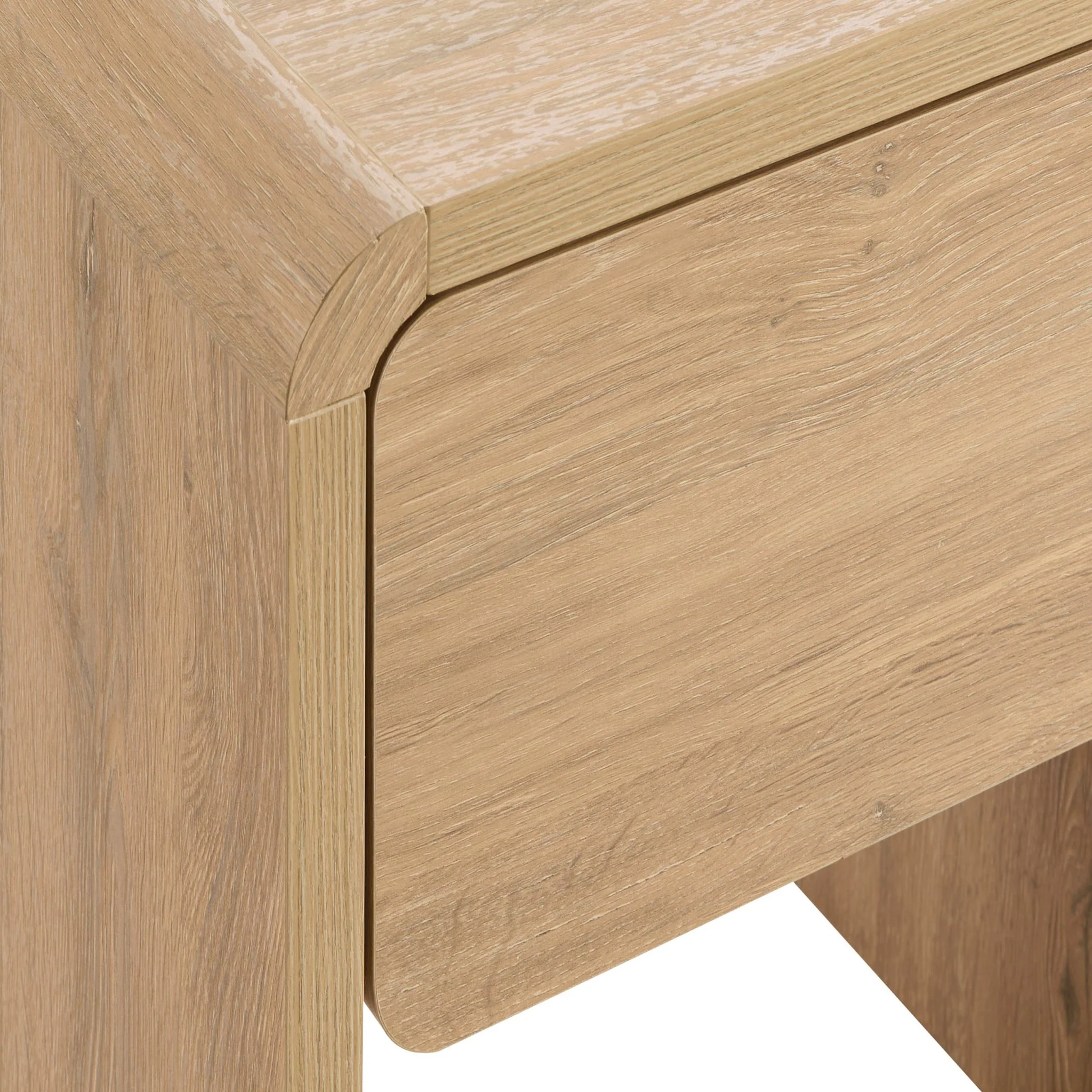 Samira Side Table - Light Wood - Image 7