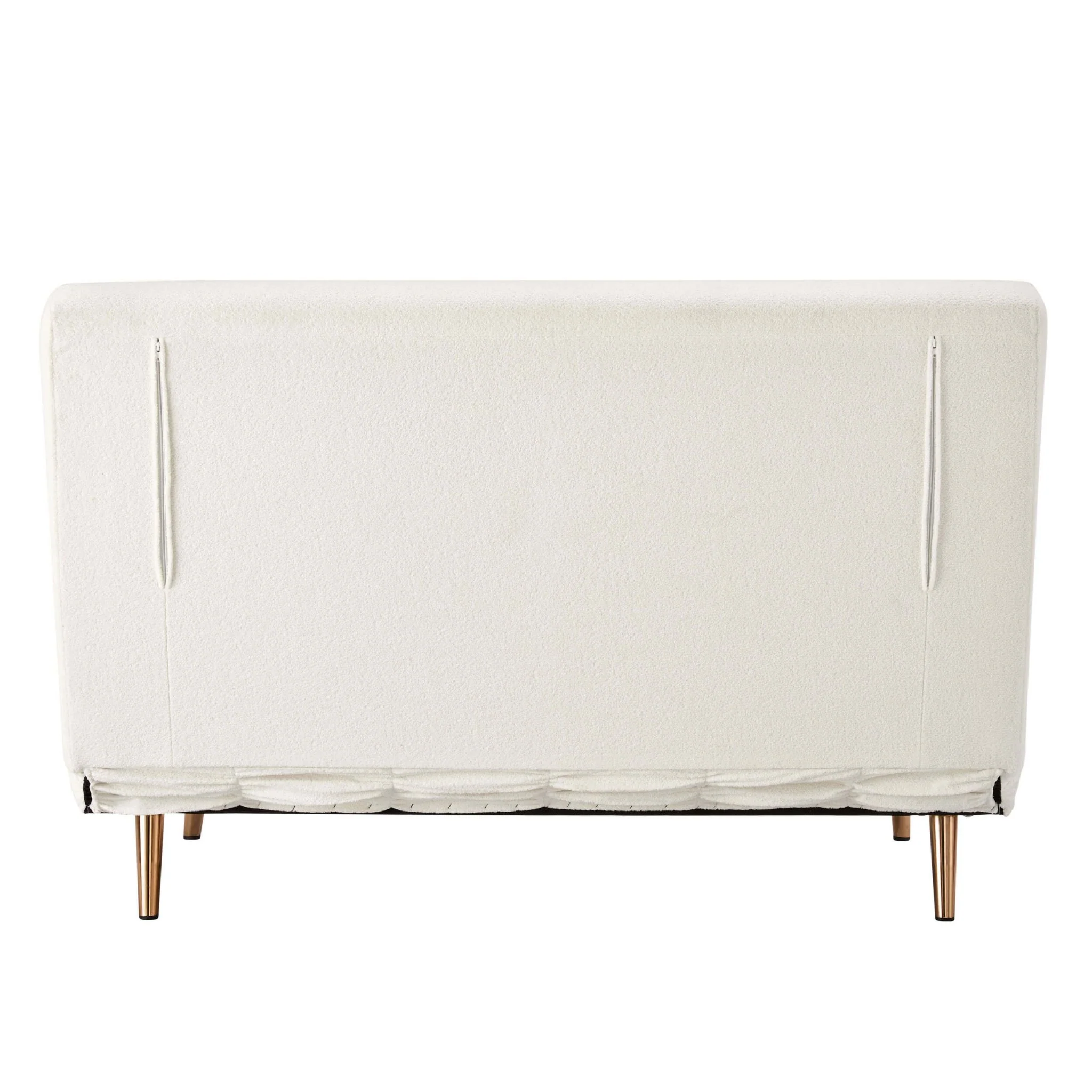 Seattle Double Click Clack Sofa Bed - Teddy Cream - Image 5