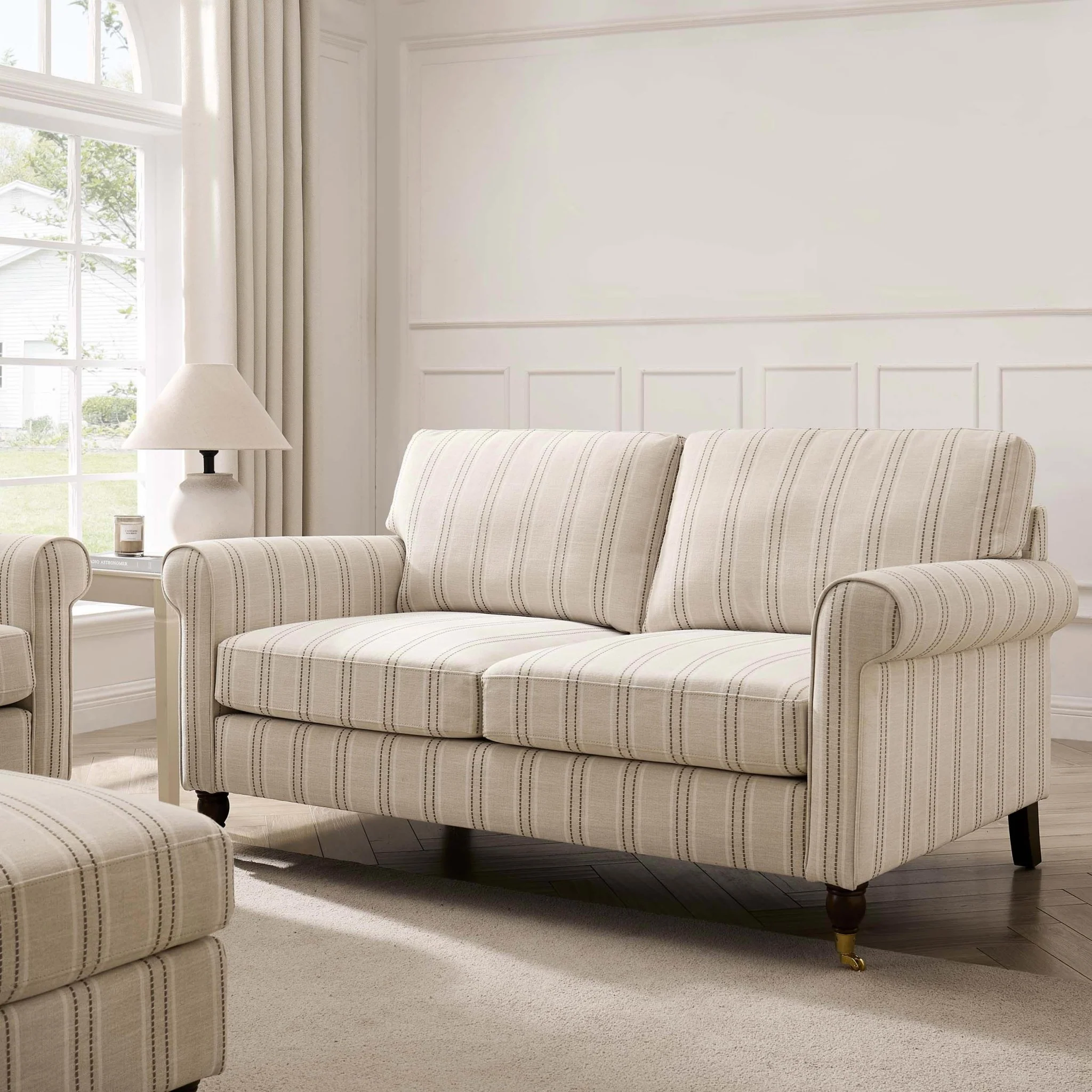 Sicily 2 Seater Sofa - Stripe