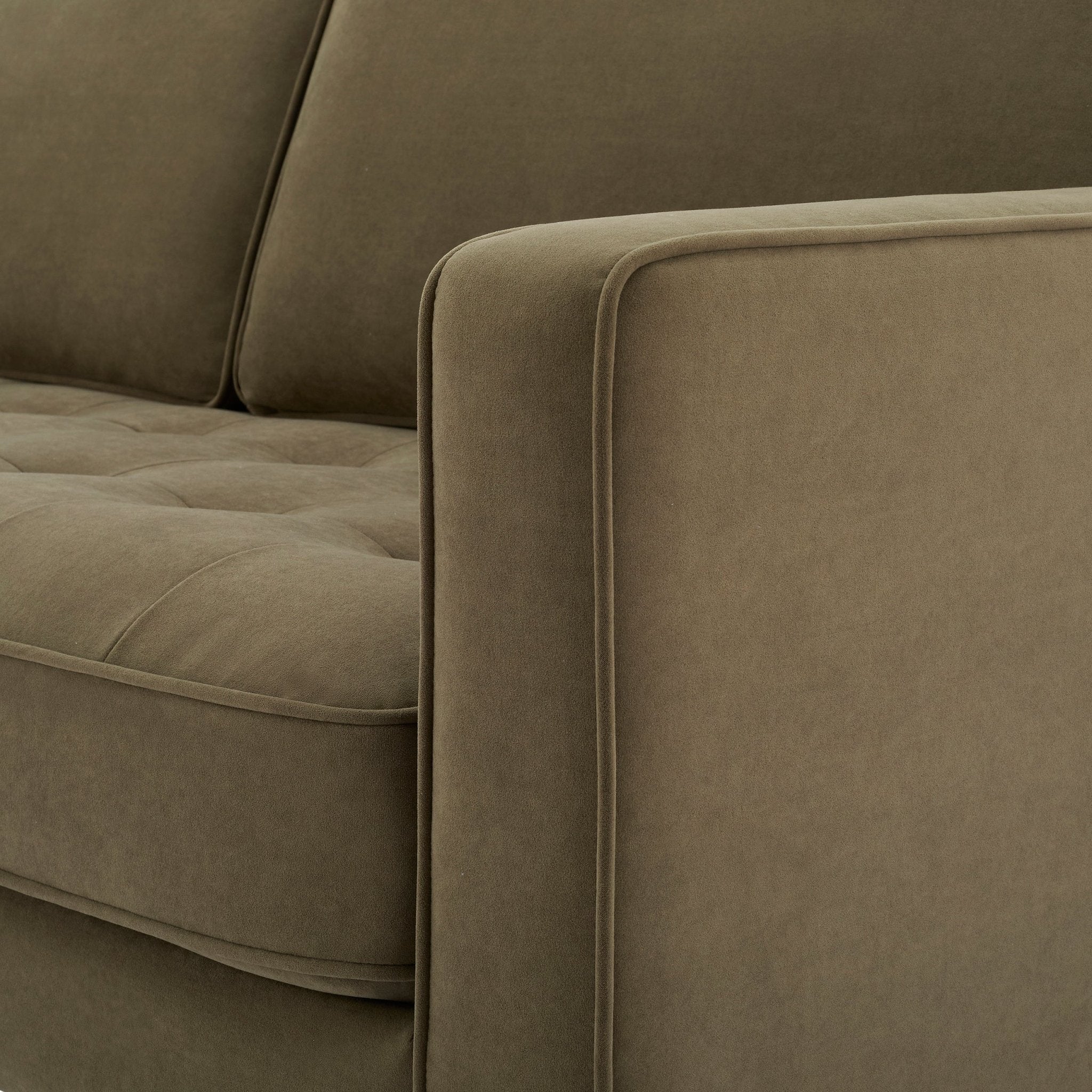 Sloane Right Hand Storage Chaise Sofa - Olive - Image 6