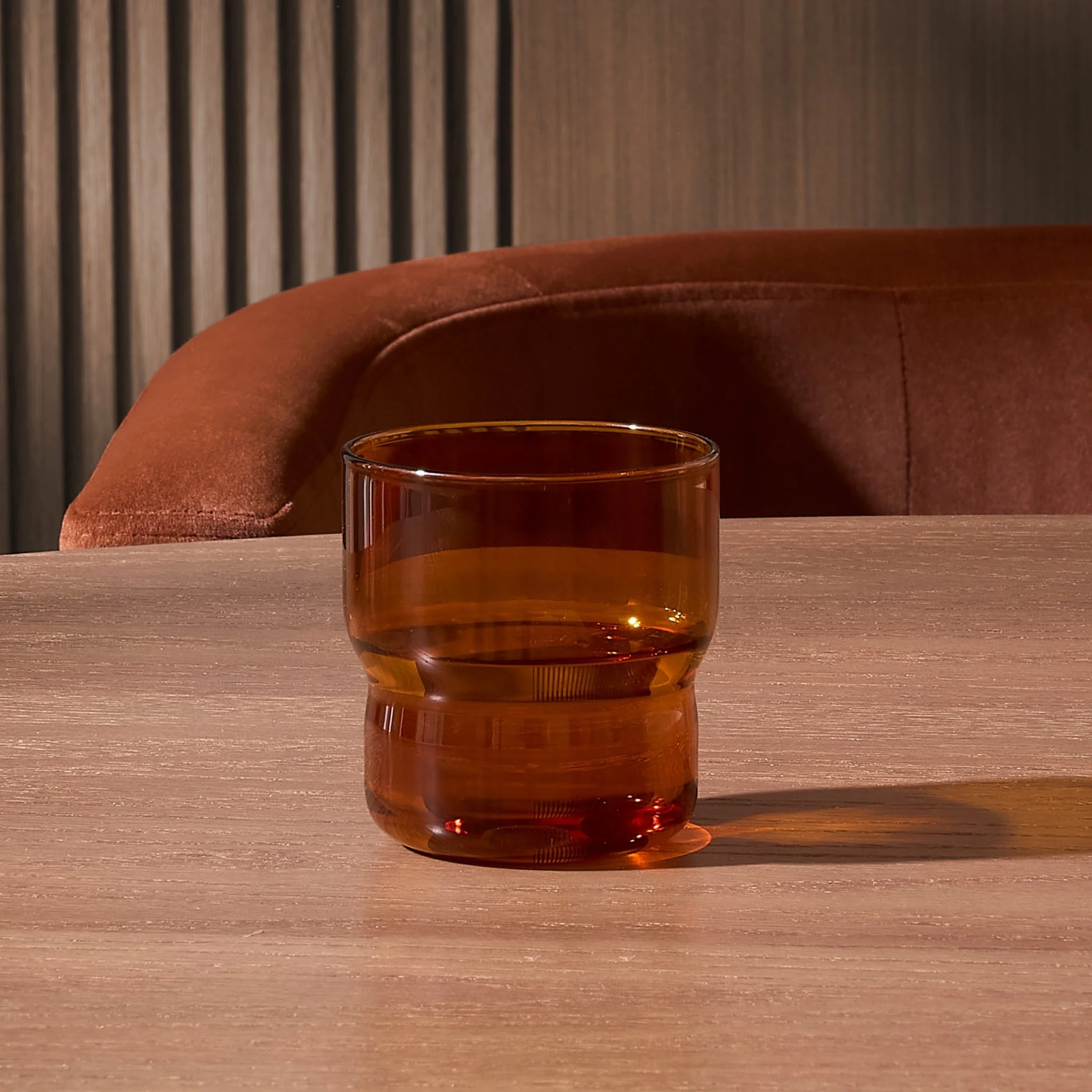 Sonne Colour Glass Tumblers - Set of 4 - Amber