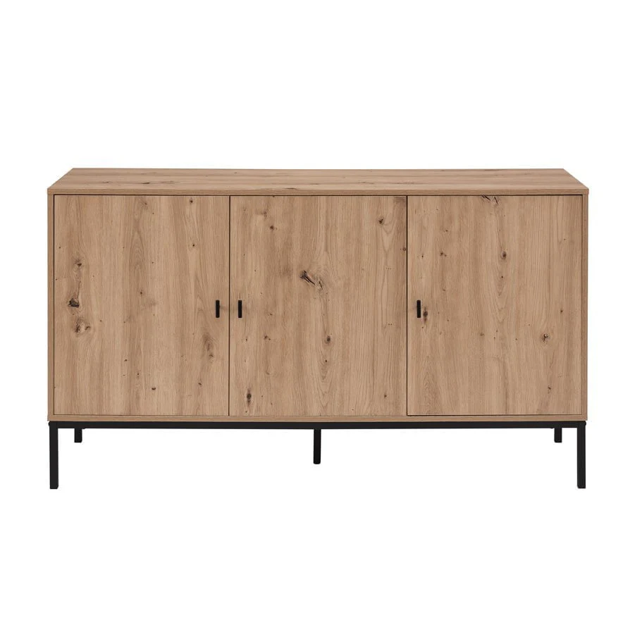 Willow Large Sideboard - Oak Effect - Image 4