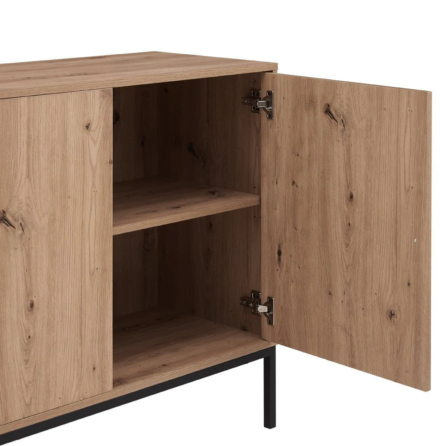 Willow Large Sideboard - Oak Effect - Image 7