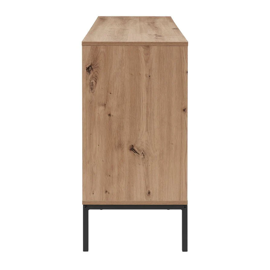 Willow Large Sideboard - Oak Effect - Image 9
