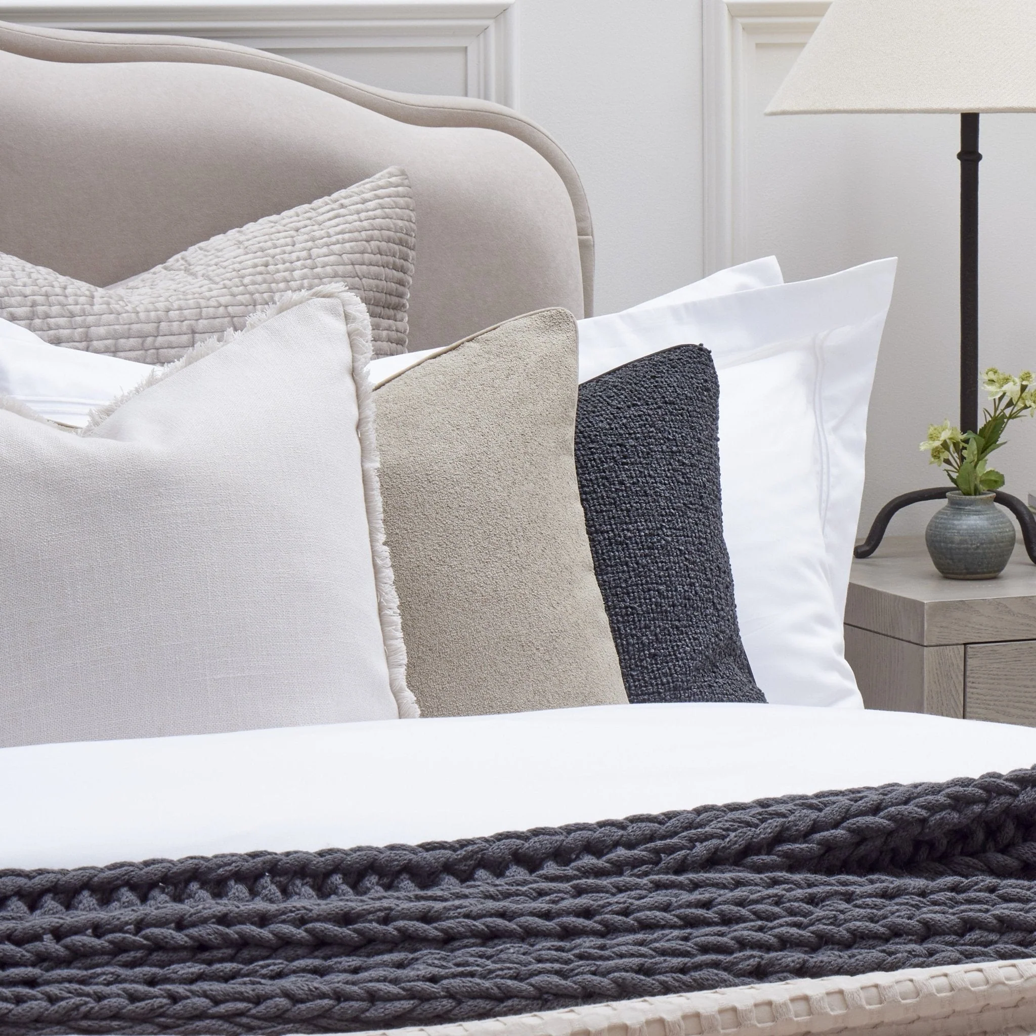 Wiltshire Ottoman Storage Bed - Stone - Image 5
