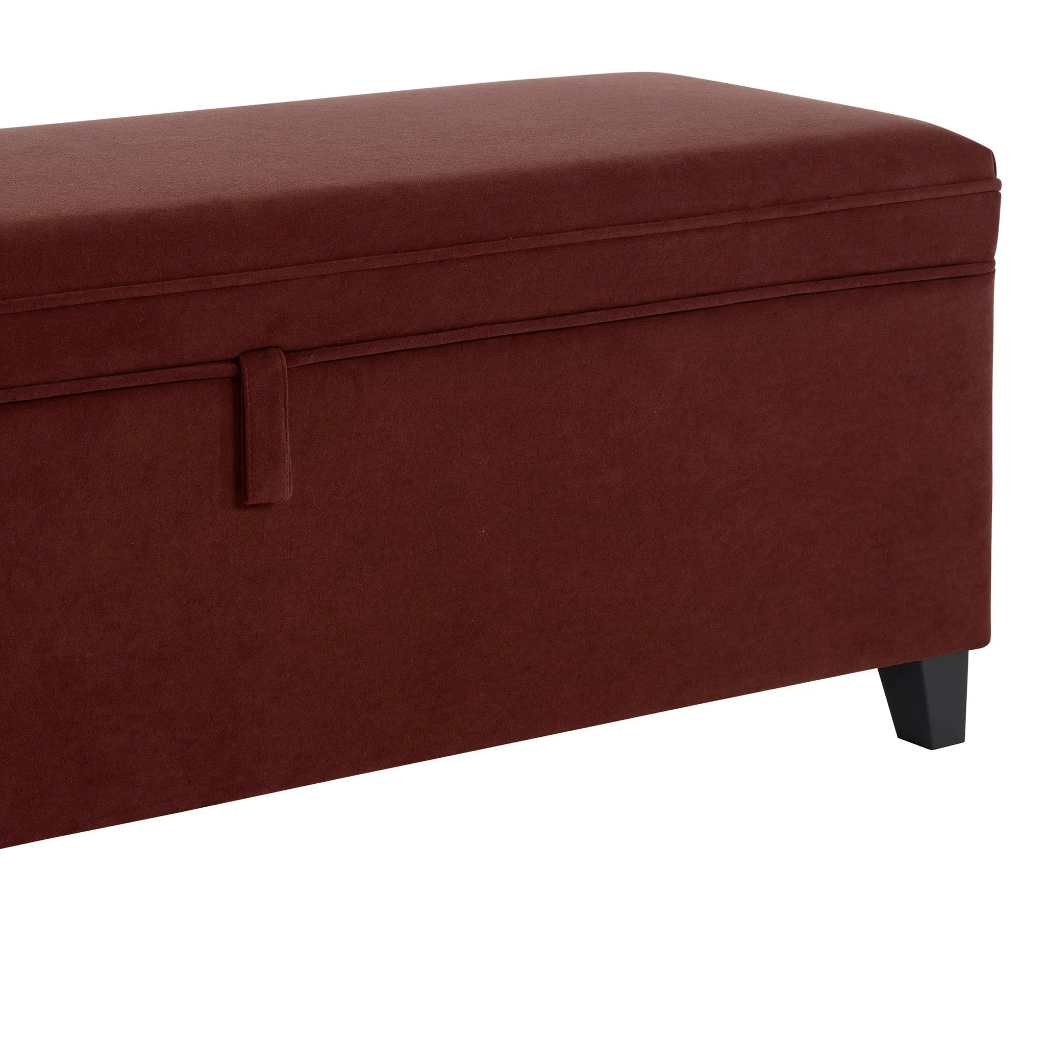 Windermere Storage Ottoman - Rust - Image 9